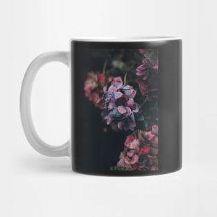 Red And Blue Hydrangea Flowers - Nature Inspired Mug